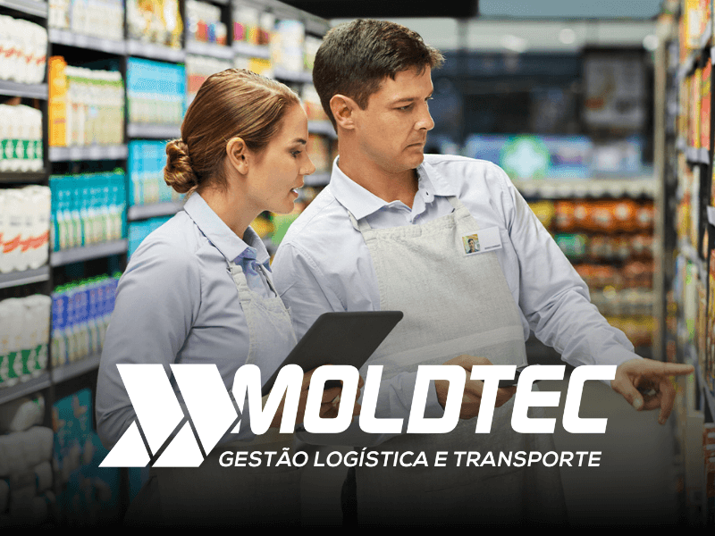 Distribuição de materiais promocionais - Moldtec Log